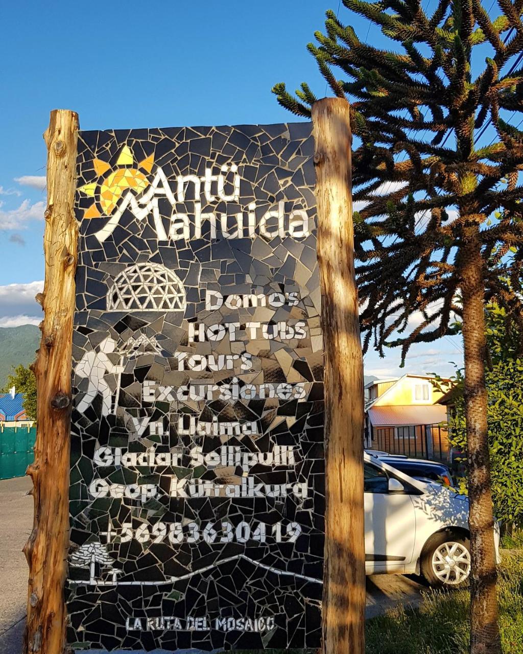 Antu Mahuida Domos Y Habitaciones Melipeuco Exterior foto
