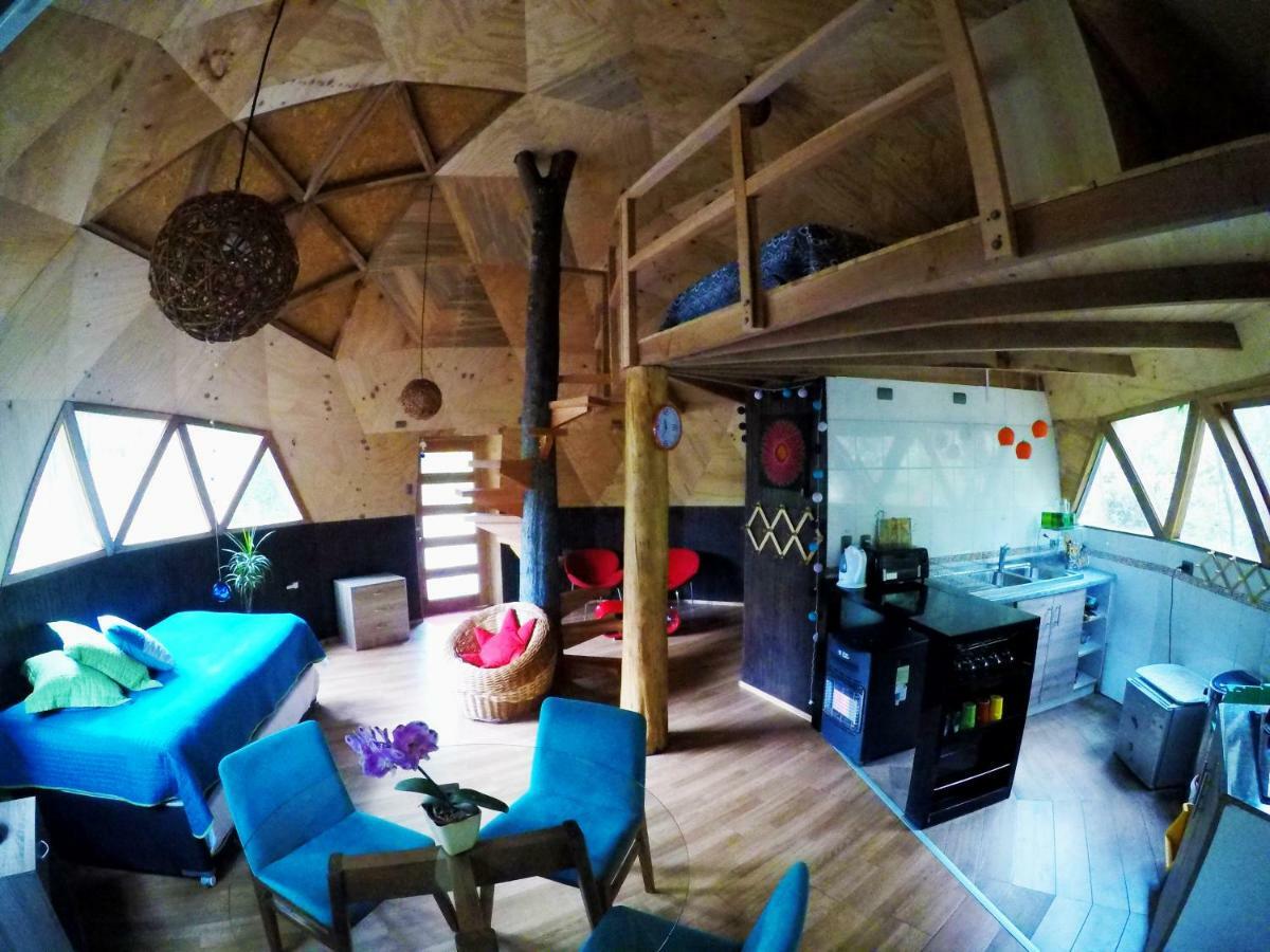 Antu Mahuida Domos Y Habitaciones Melipeuco Exterior foto